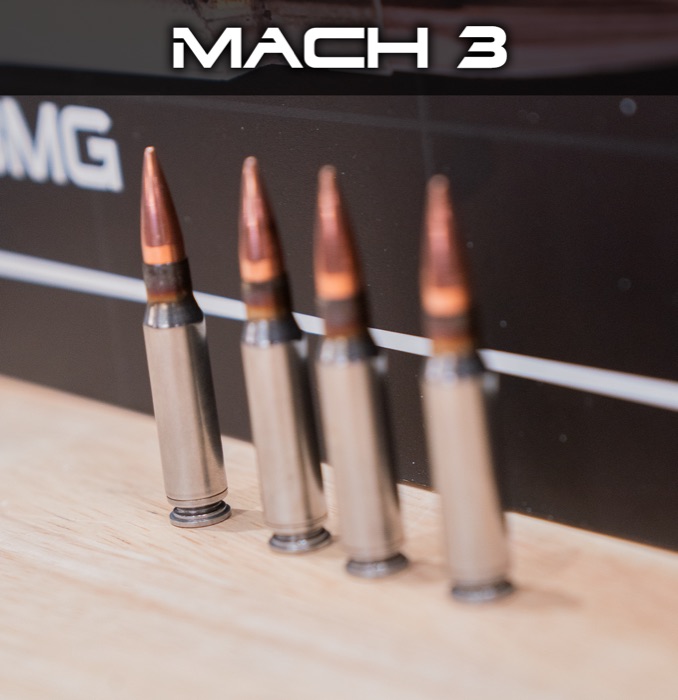 Mach 3 ammunition
